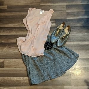 Loft Silk blouse Sz S